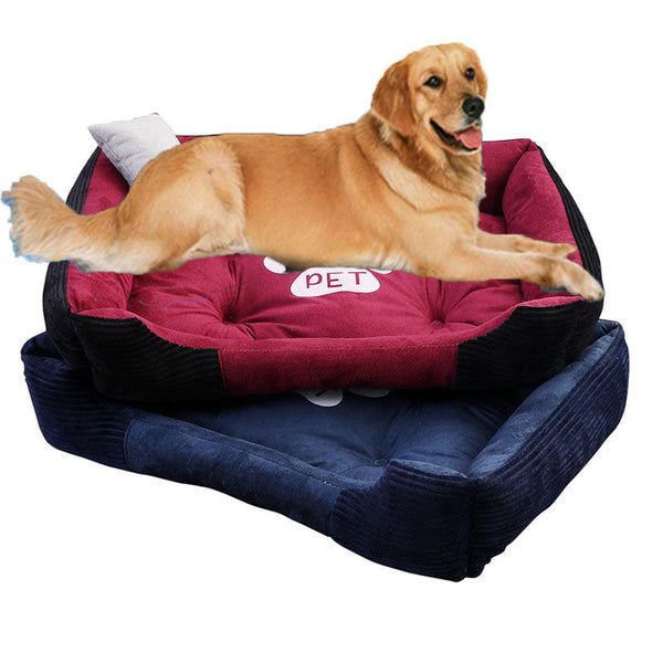 Dog paw print pet mattress Hanzuva