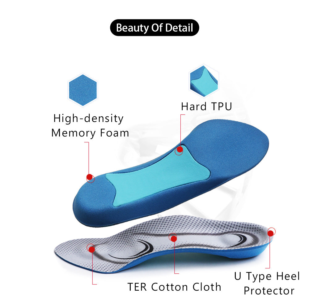 Flat foot correction insole