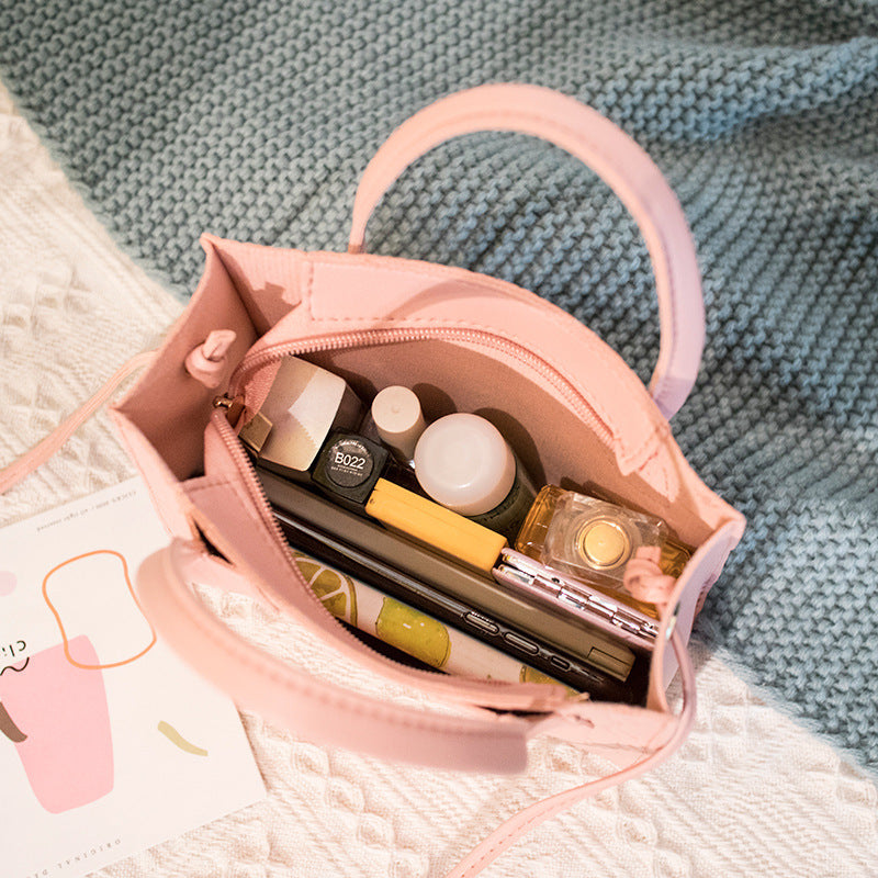 Mini handbag shoulder messenger small bag Hanzuva
