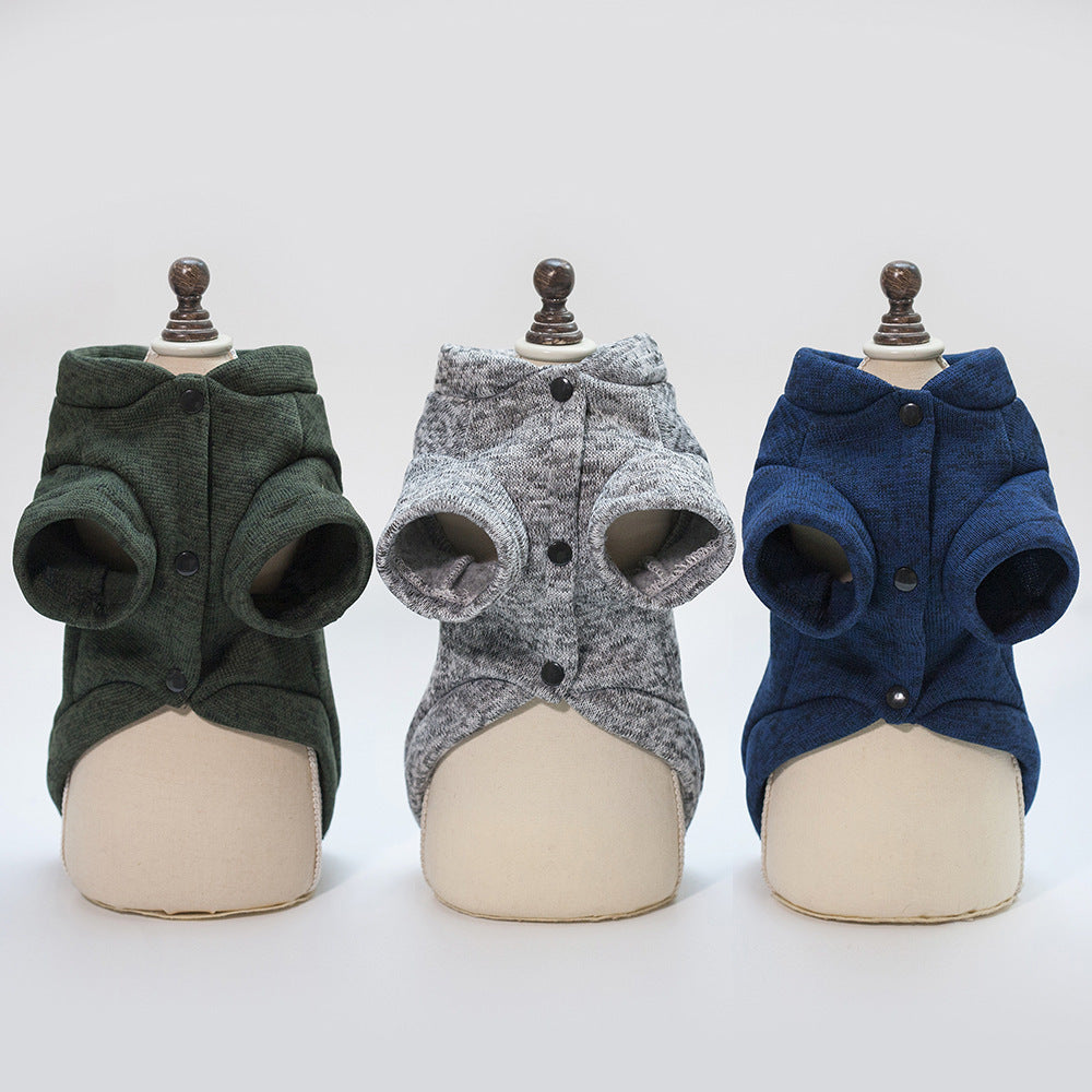 Fish bone wool warm sweater