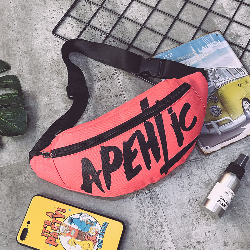 Fashion sports outdoor chest bag waist bag women Hanzuva