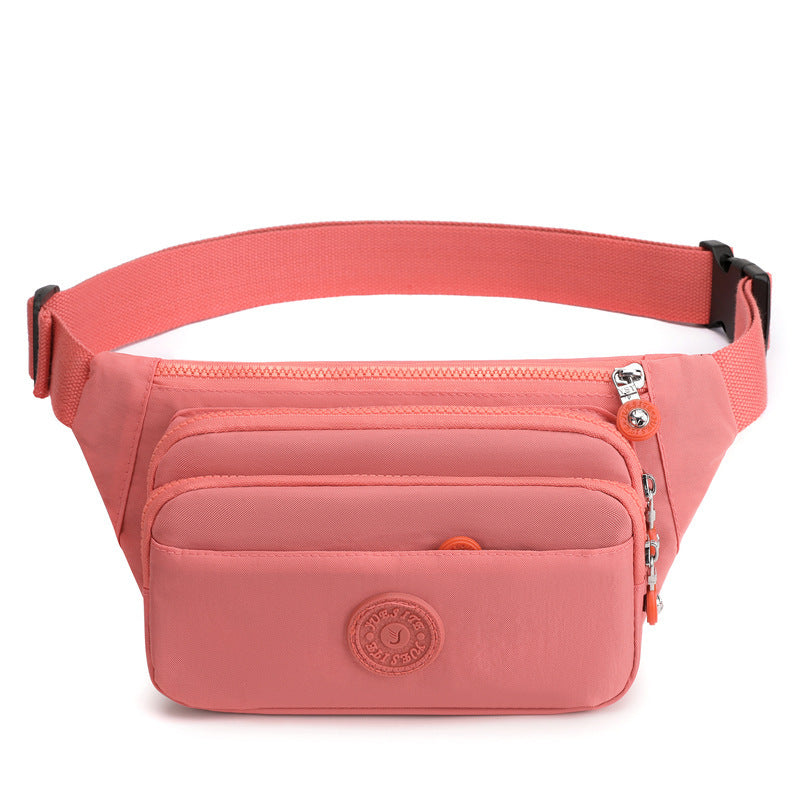Solid Color Leisure Fashion Waist Bag Simple Special-interest Design Outdoor