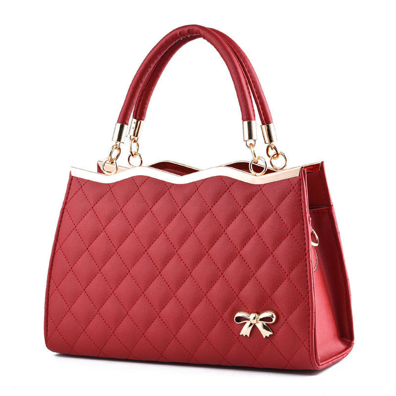 Crossbody shoulder bag with bow Hanzuva