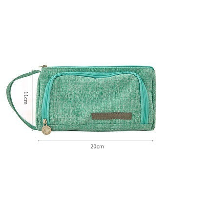 Mesh large capacity pencil case Hanzuva