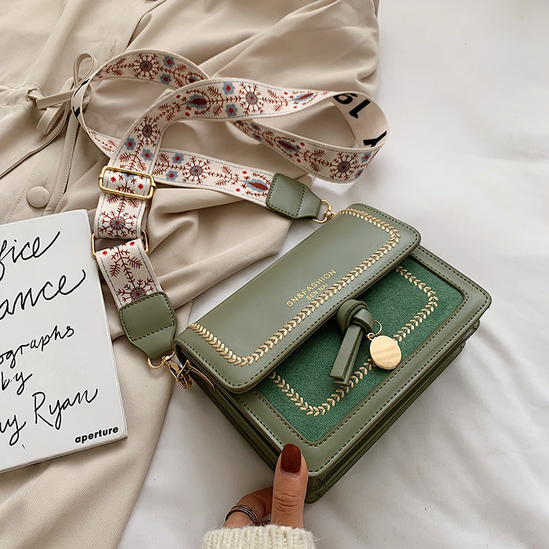 The New Fashion Hit Color Crossbody Small Square Bag Hanzuva