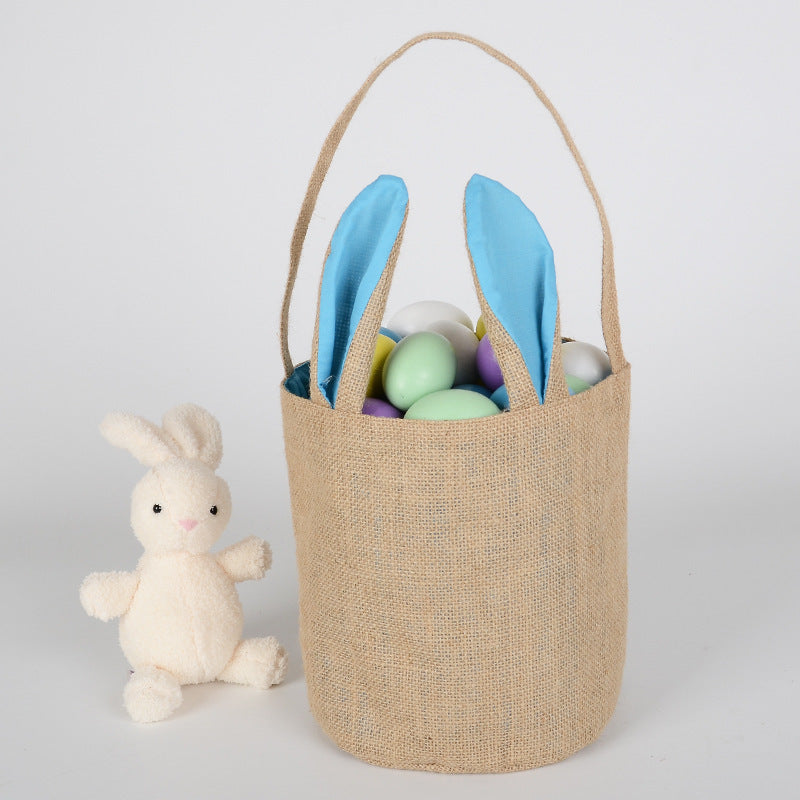 Easter Basket  DIY Candy Gift Bag Easter Bunny Ear Bag Hanzuva