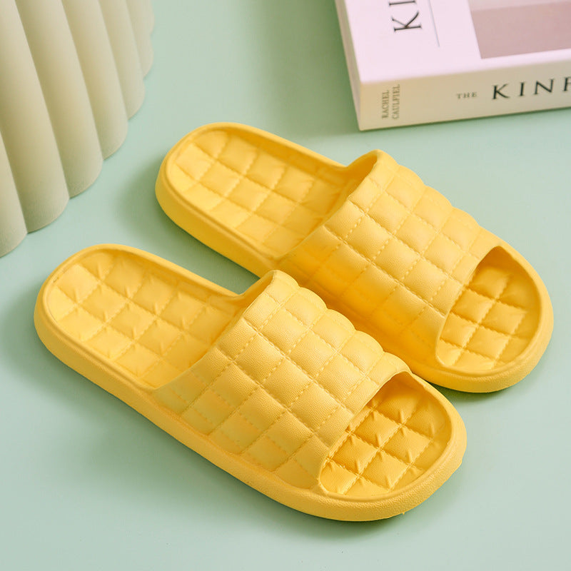 Couple Summer Slippers Bathroom Non-Slip Home Shoes Men And Women Hanzuva
