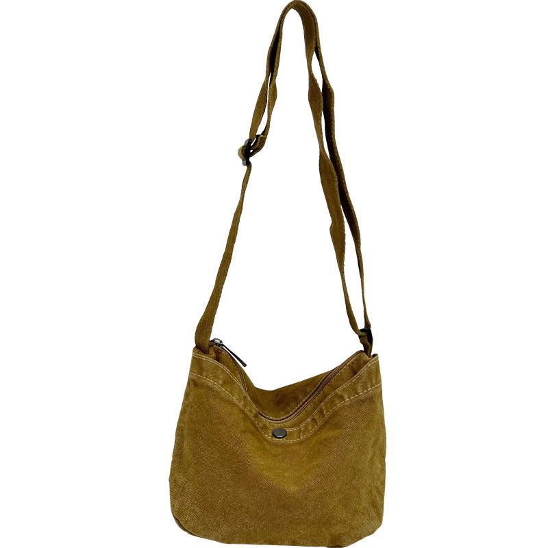 Leather Literary Heavy Washed Vintage Ladies