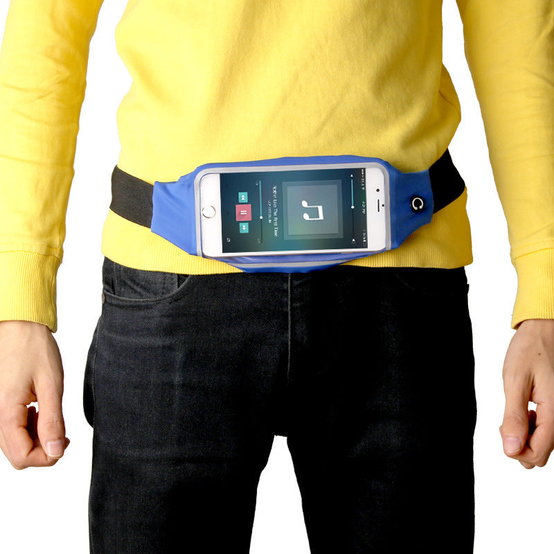 Men's and women's marathon belt anti-theft waist bag