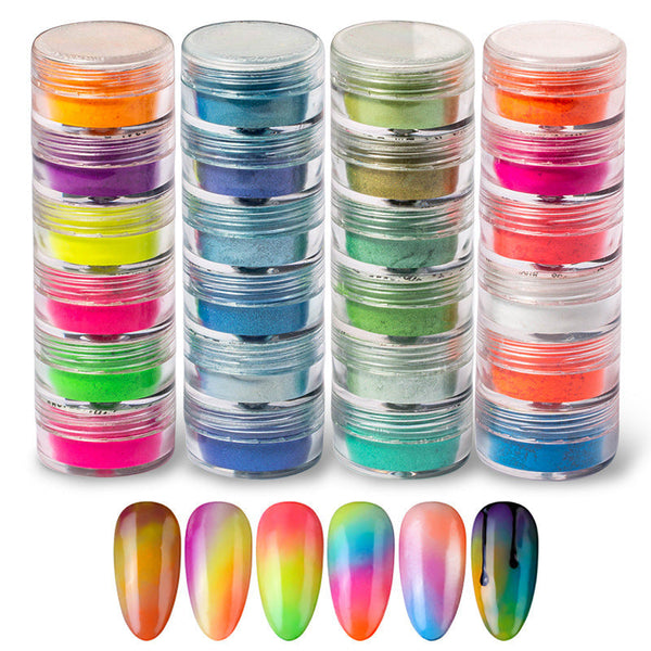 6 Colors Optional Pearl Powder Dyed Powder Hanzuva
