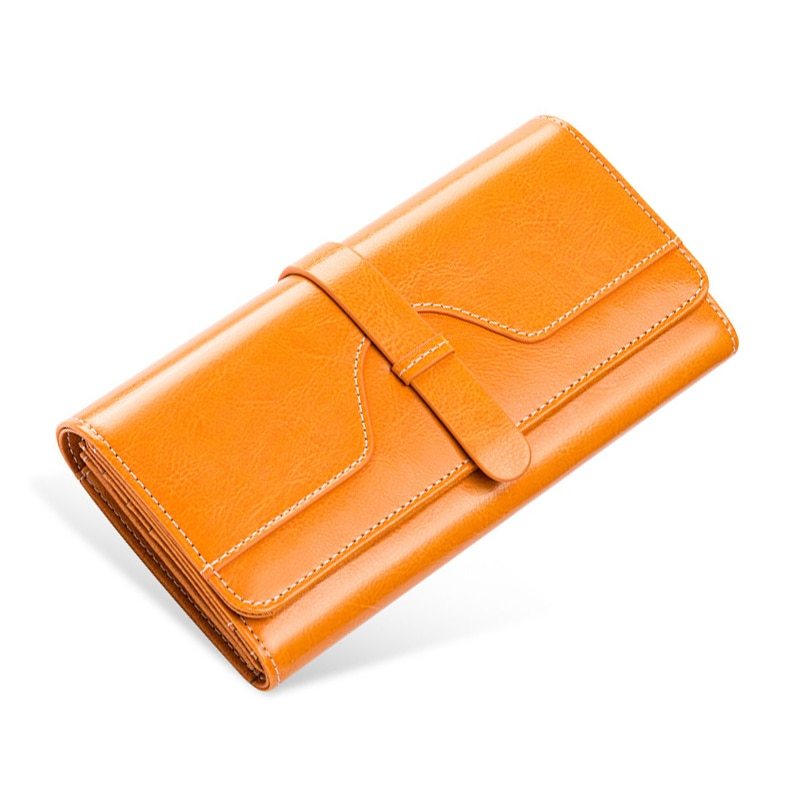 Large capacity leather hand bag Hanzuva