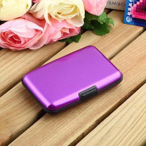 Magnetic Pocket Waterproof Business ID Credit Card Wallet Holder Case Hanzuva