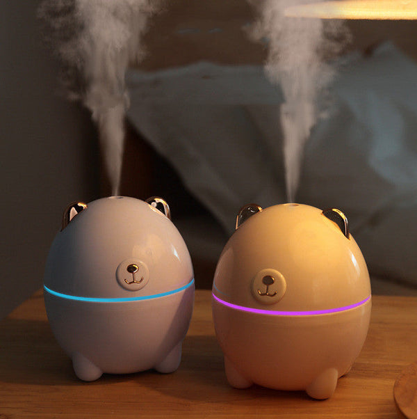 Mini bear humidifier spray aroma lamp Hanzuva