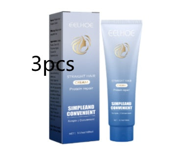 Unisex Protein Correction Clip-free Free Pull Huimei Ji Straight Hair Cream