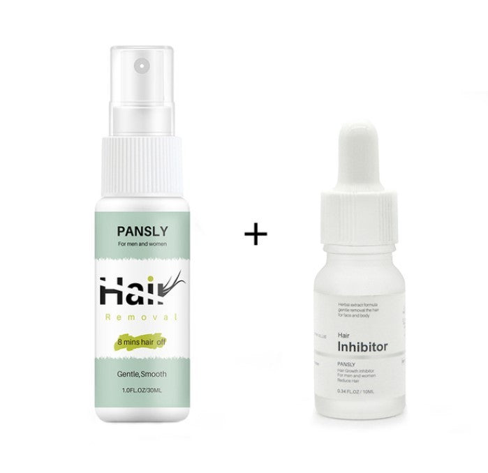 Permanent Hair Removal Inhibitor Spray  Painless Beard Legs Armpit Smooth Repair
