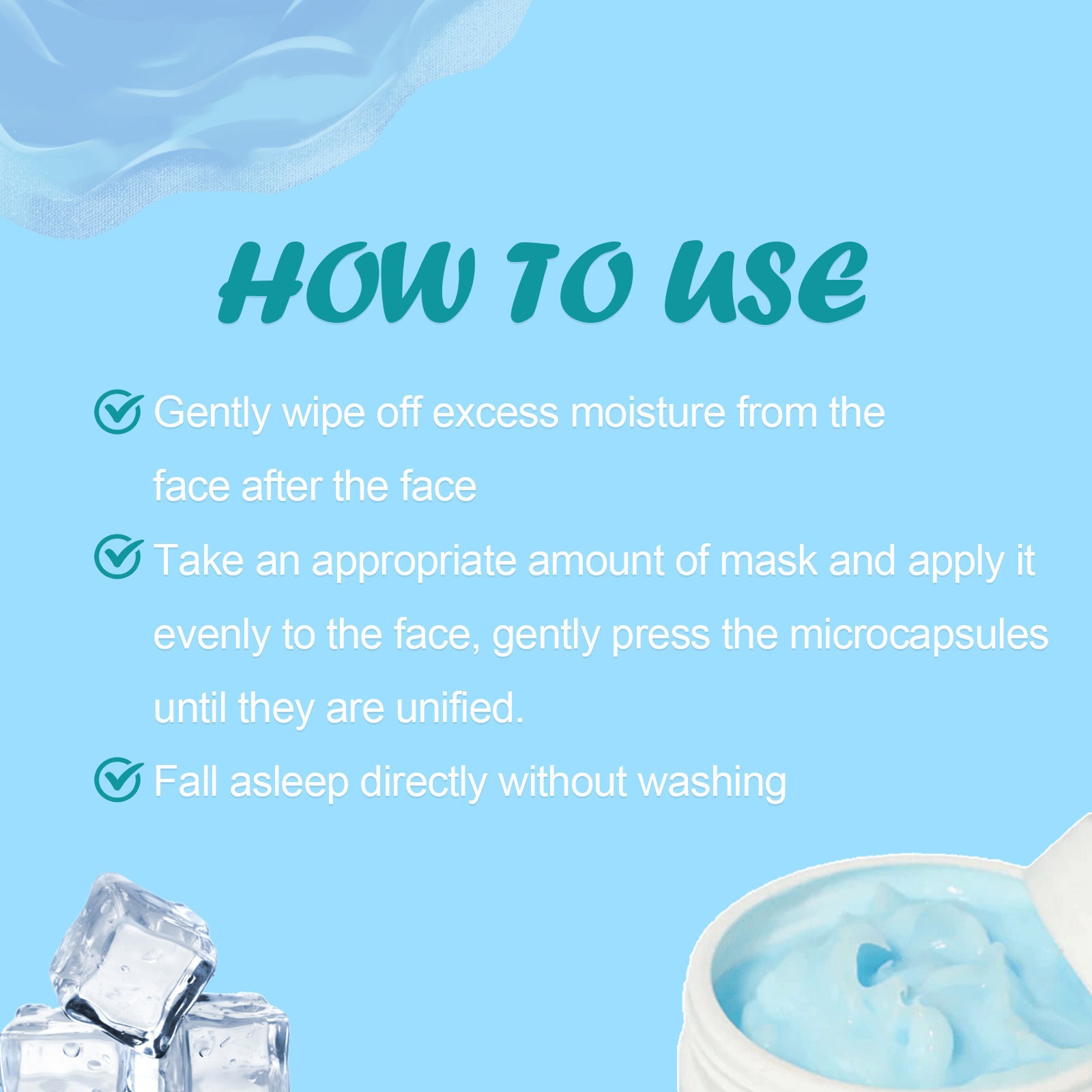 Brightening Sleep Mask Deep Cleansing Pores
