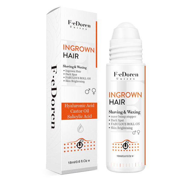 Conveniently Apply Roller Hair In-growth For Men Hanzuva
