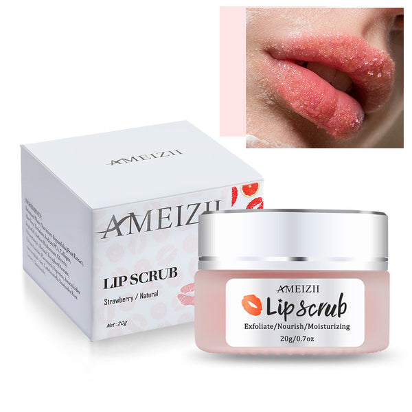Lip Scrub Moisturizing Gentle Exfoliating Lip Repair Care Diminishing Lip Lines Hanzuva