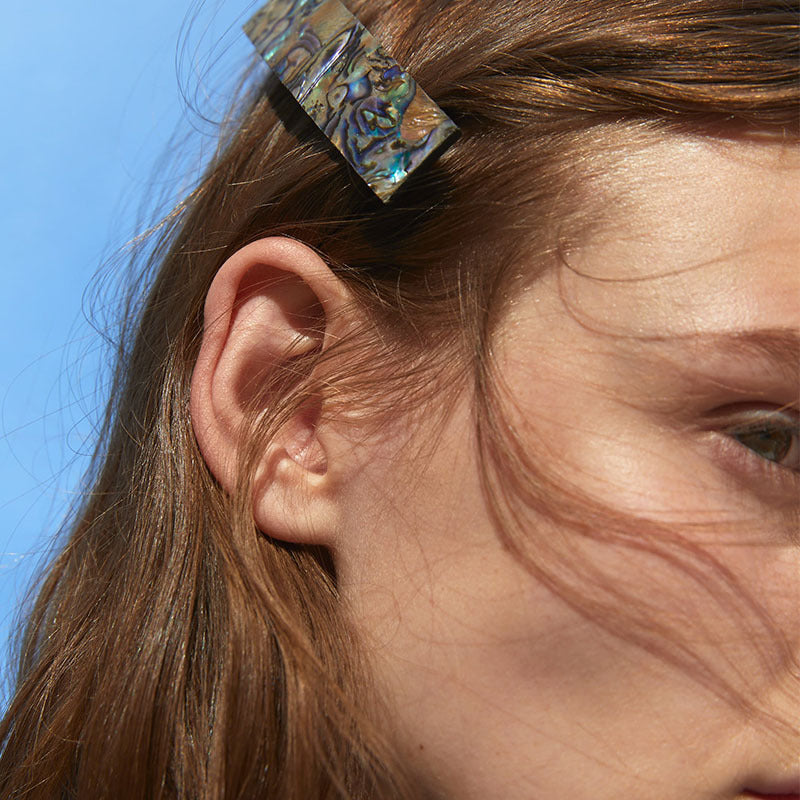 Colorful Texture Starry Sky Hairpin Set