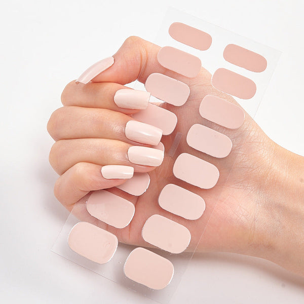 Waterproof and Long Lasting Nail Stickers Letter Color Nail Stickers Full Stickers Hanzuva