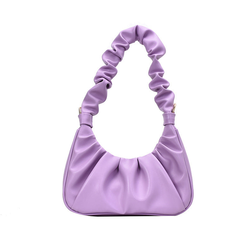 Lightweight And Cute Girly Fashion Fold Cloud Handbag Hanzuva