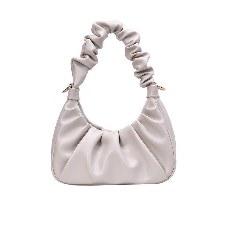 Lightweight And Cute Girly Fashion Fold Cloud Handbag Hanzuva