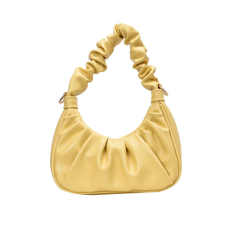 Lightweight And Cute Girly Fashion Fold Cloud Handbag Hanzuva