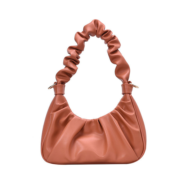 Lightweight And Cute Girly Fashion Fold Cloud Handbag Hanzuva