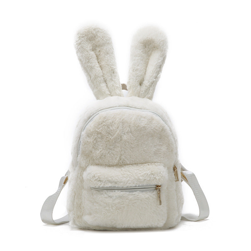 Trendy Plush Bag Casual All-Match Backpack Hanzuva