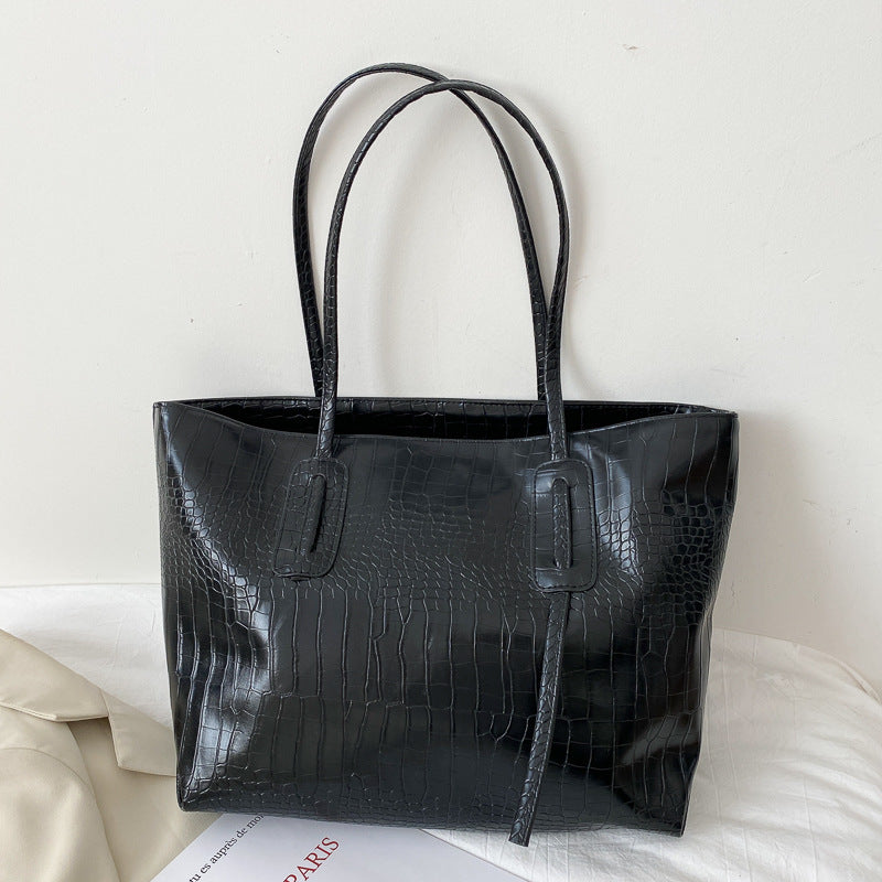 Fashion Simple Large-capacity One-shoulder Tote Bag Hanzuva