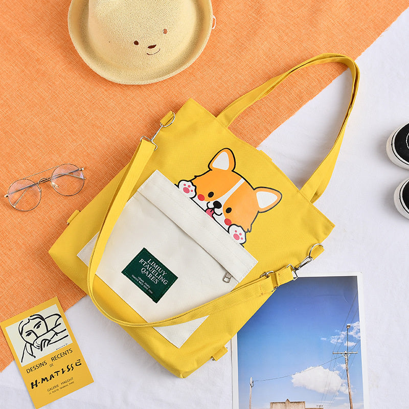 Canvas Women's Shoulder Canvas Bag