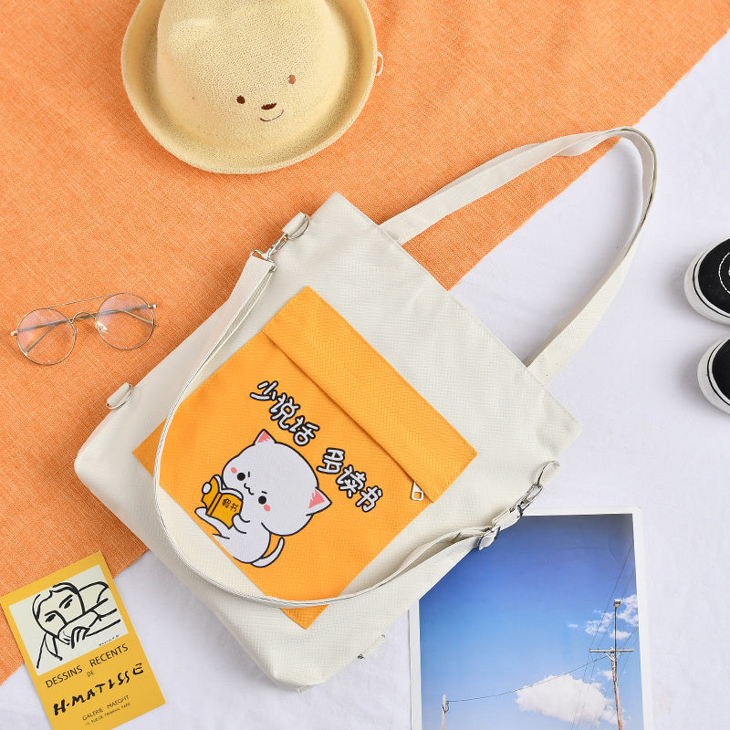 Canvas Women's Shoulder Canvas Bag
