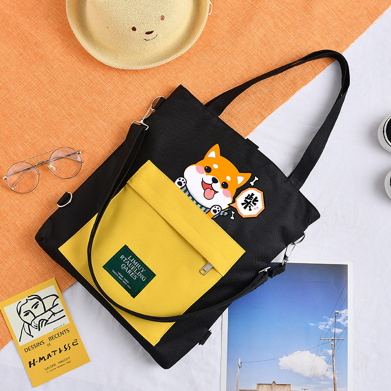 Canvas Women's Shoulder Canvas Bag