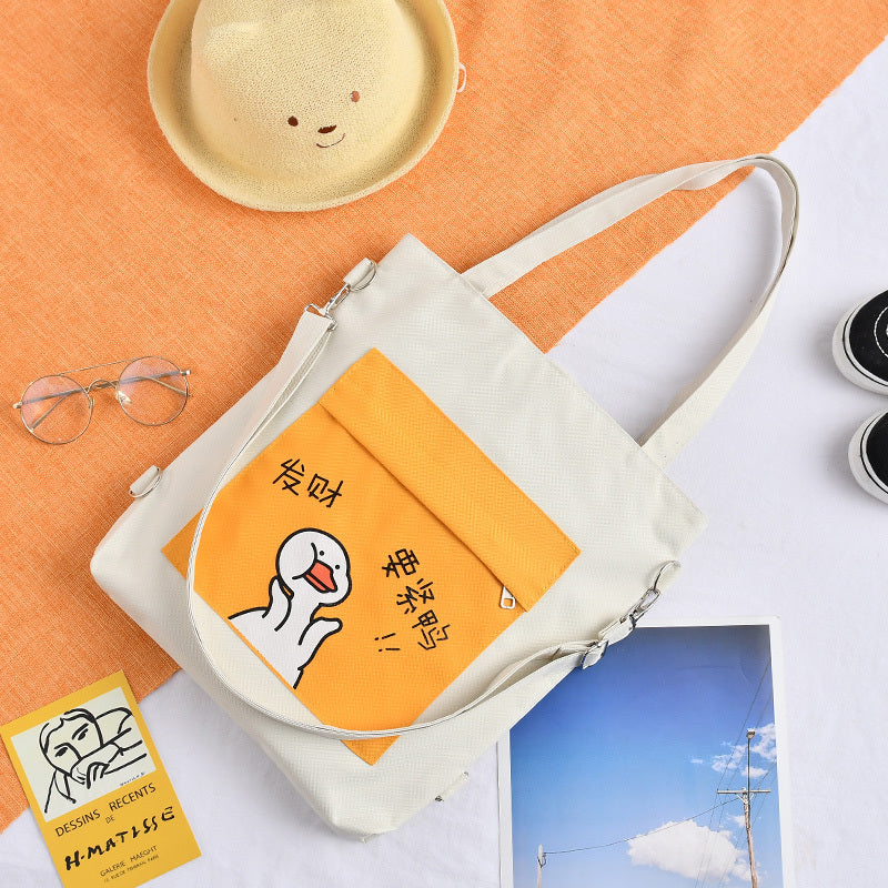 Canvas Women's Shoulder Canvas Bag