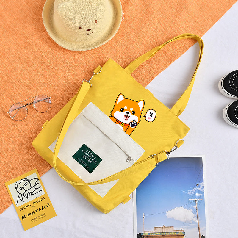 Canvas Women's Shoulder Canvas Bag