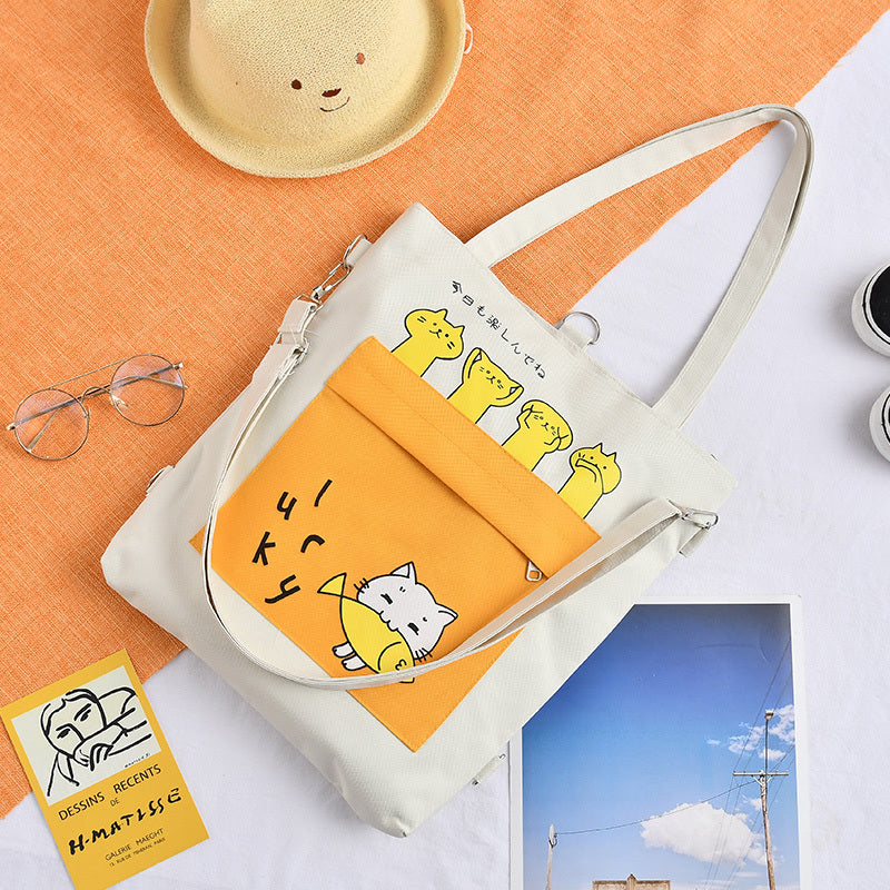 Canvas Women's Shoulder Canvas Bag
