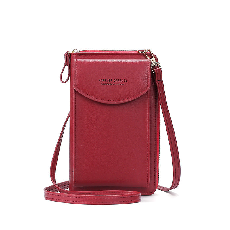Stylish Large Capacity Double Cell Phone Bag Hanzuva