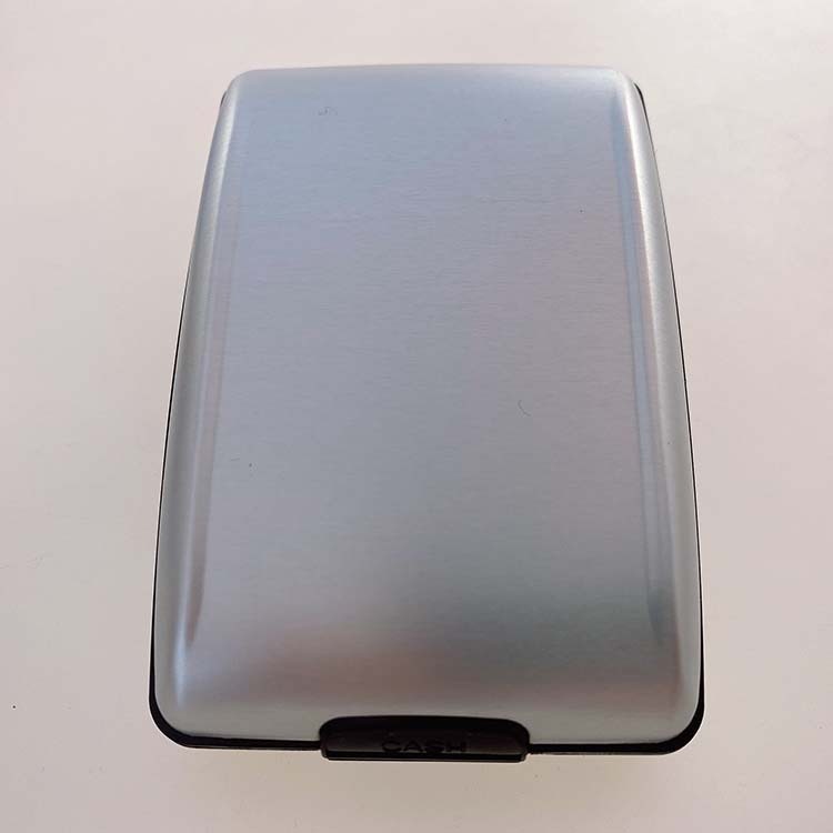 Men's RFID Aluminum Alloy Wallet Multi-Function Card Holder