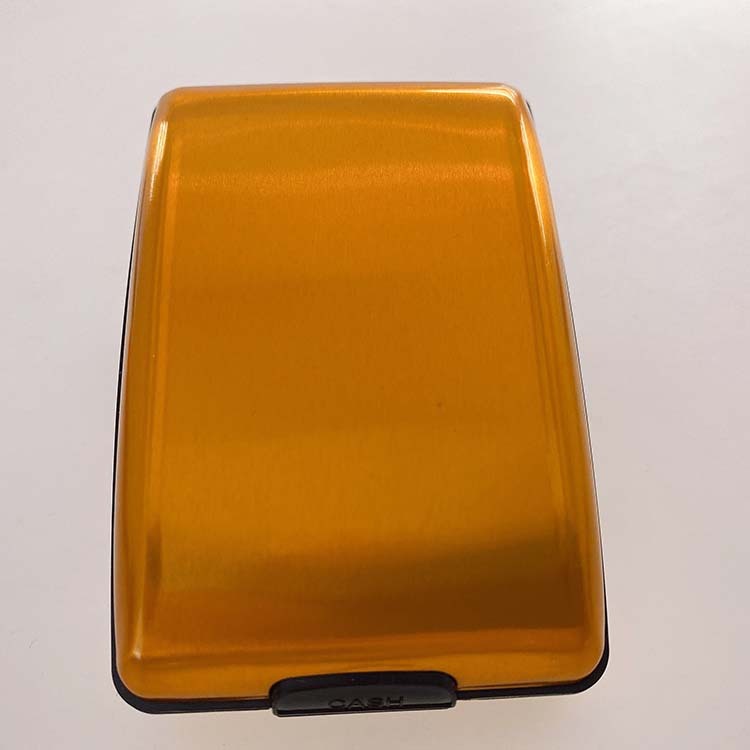 Men's RFID Aluminum Alloy Wallet Multi-Function Card Holder