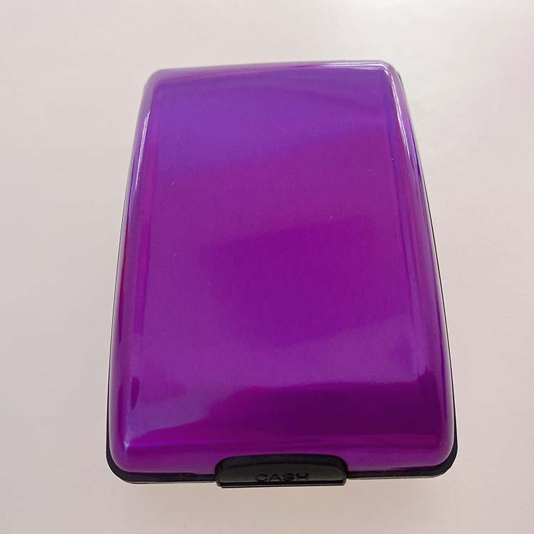 Men's RFID Aluminum Alloy Wallet Multi-Function Card Holder