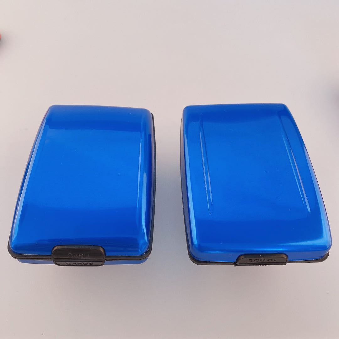 Men's RFID Aluminum Alloy Wallet Multi-Function Card Holder
