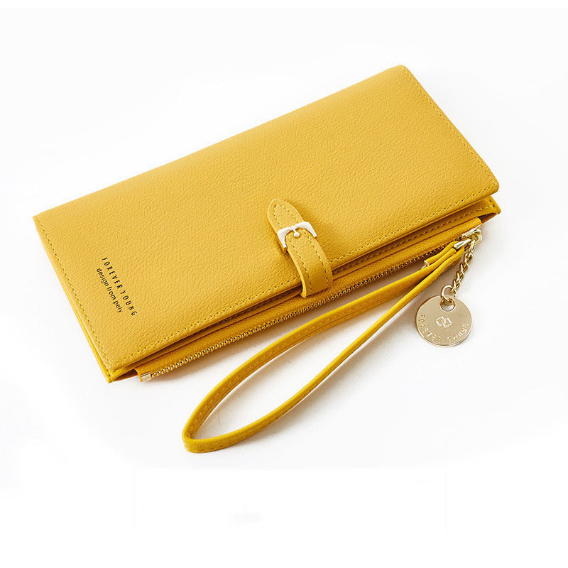 Niche Design Wallet Ladies Small And Thin Long Clutch Handbag Simple Ins Korean Hanzuva