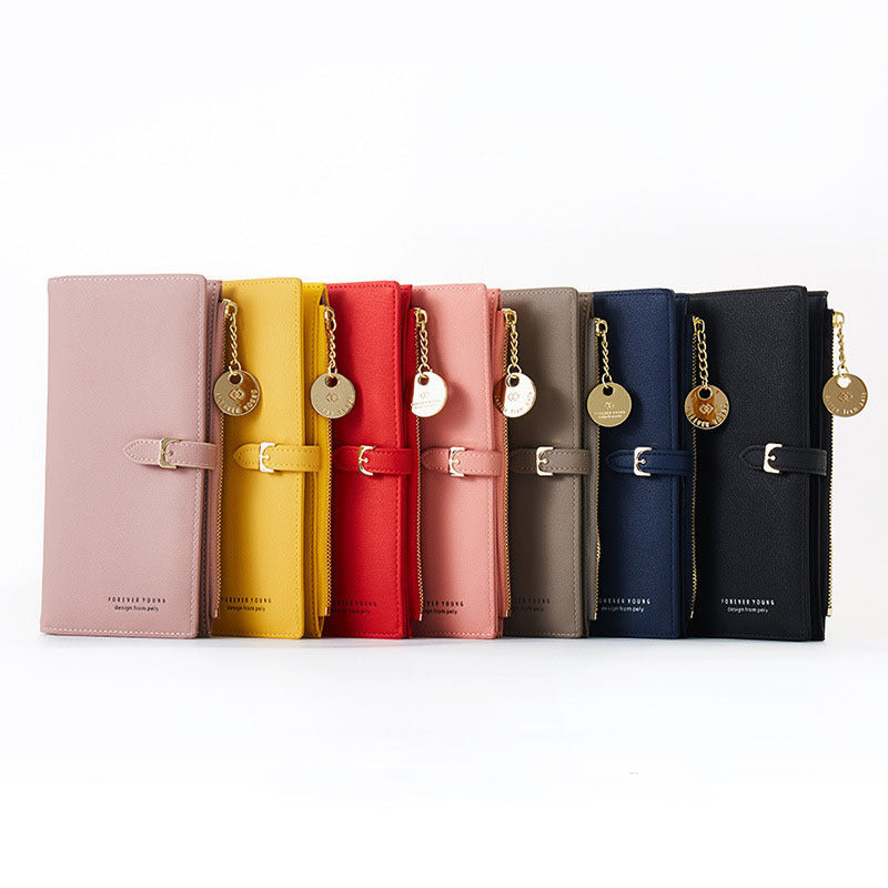 Niche Design Wallet Ladies Small And Thin Long Clutch Handbag Simple Ins Korean Hanzuva
