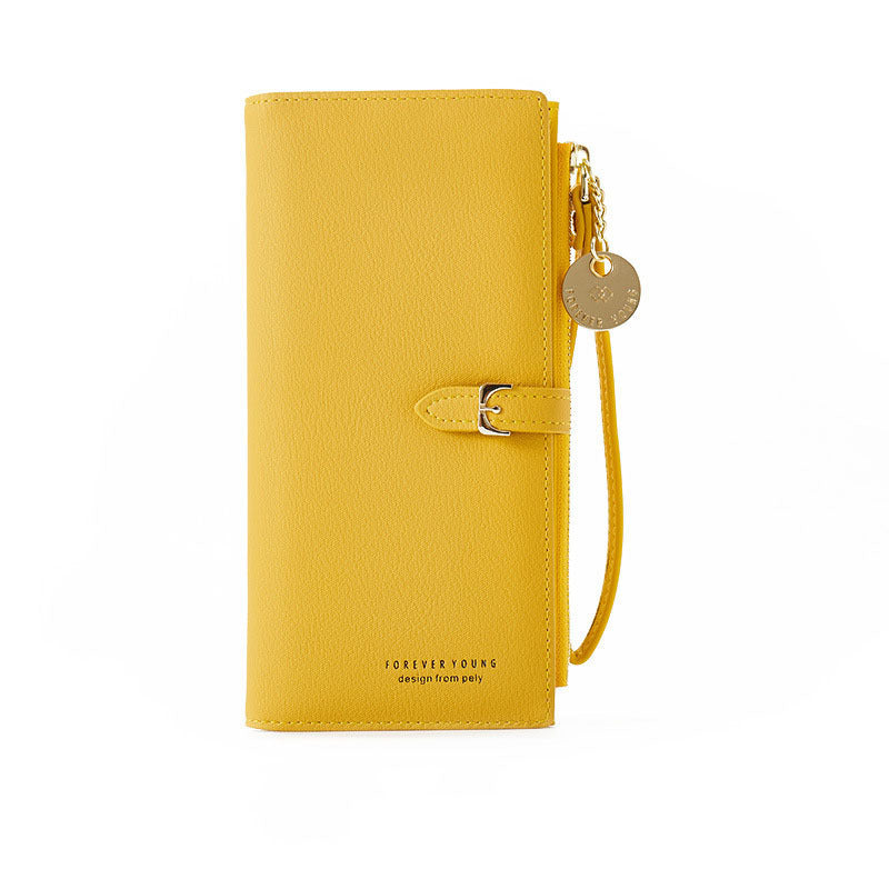 Niche Design Wallet Ladies Small And Thin Long Clutch Handbag Simple Ins Korean Hanzuva