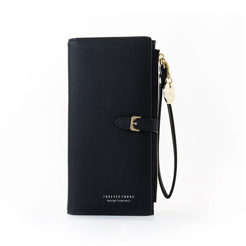 Niche Design Wallet Ladies Small And Thin Long Clutch Handbag Simple Ins Korean Hanzuva