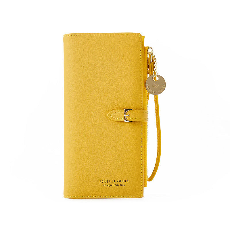 Niche Design Wallet Ladies Small And Thin Long Clutch Handbag Simple Ins Korean Hanzuva
