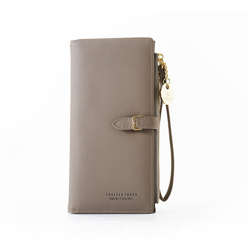 Niche Design Wallet Ladies Small And Thin Long Clutch Handbag Simple Ins Korean Hanzuva