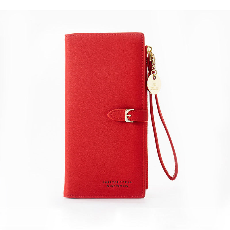Niche Design Wallet Ladies Small And Thin Long Clutch Handbag Simple Ins Korean Hanzuva