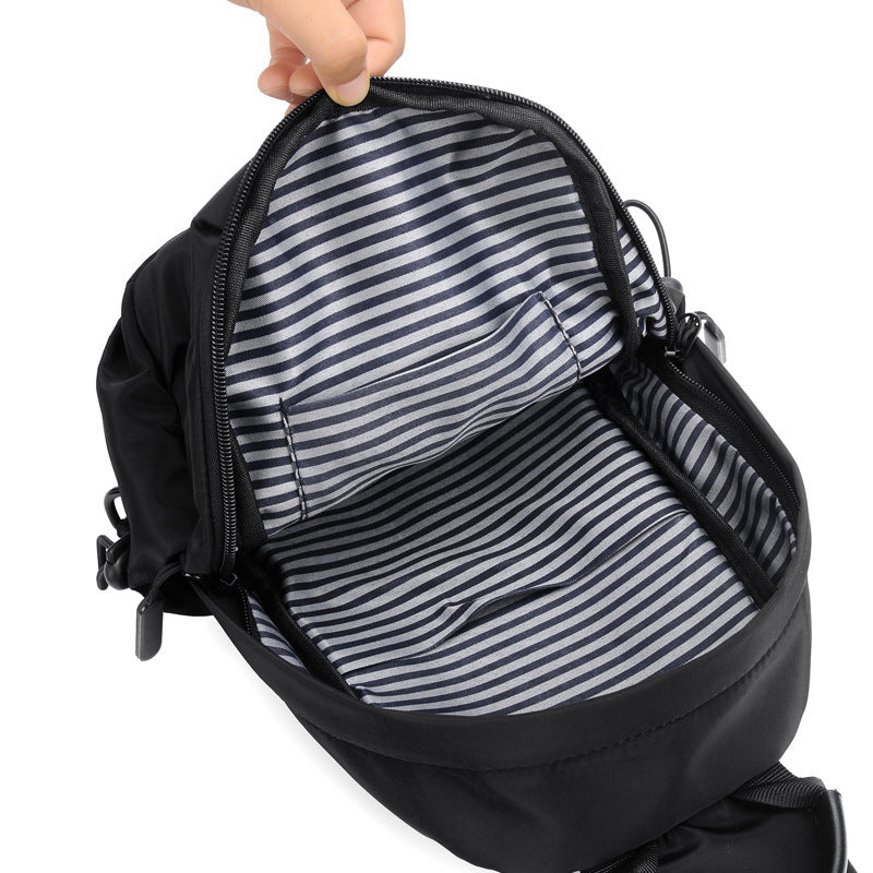 Repellent Nylon Single Shoulder Bag Male Purse