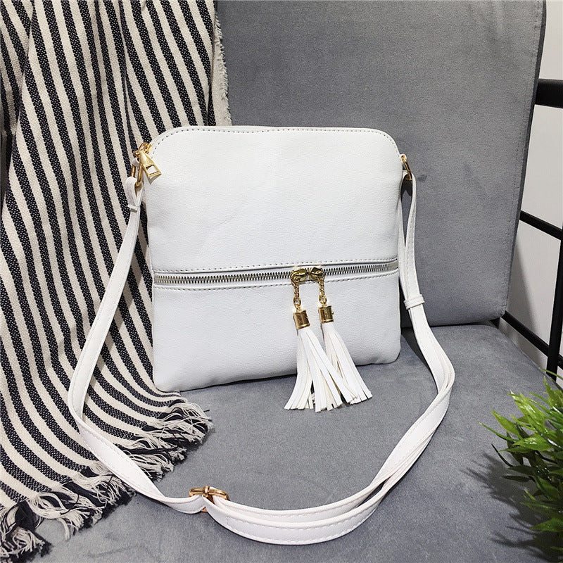 Ladies Fashion Shoulder Bag Tassel Bag Messenger Bag Hanzuva